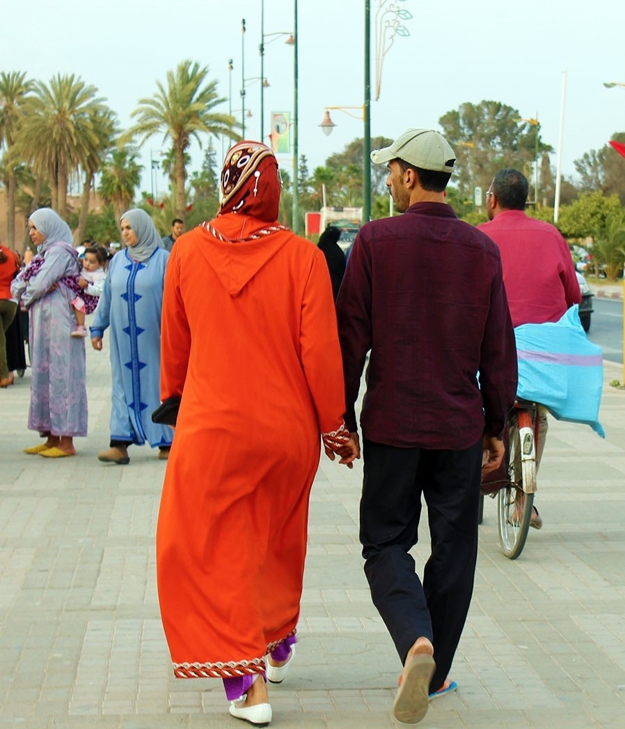 I feel Marocco passeggiando mano nella mano
