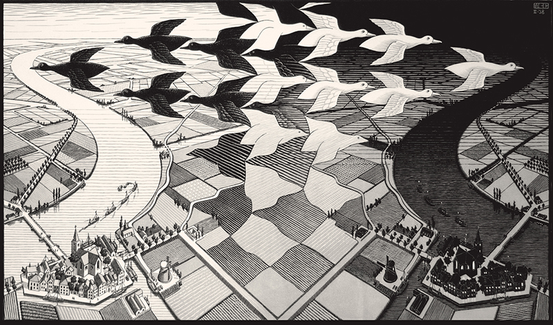 Escher Roma Chiostro del Bramante