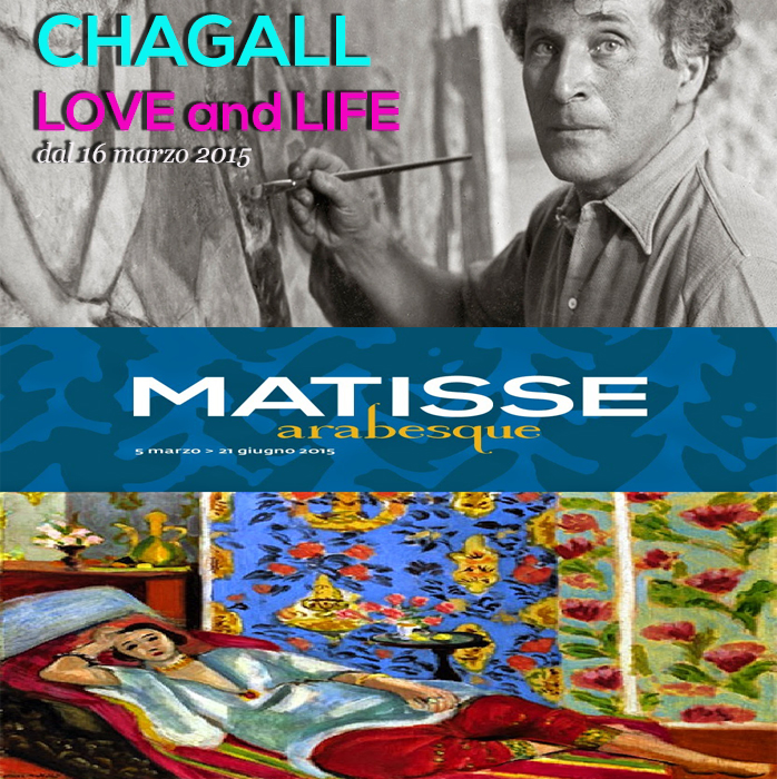 Chagall Matisse mostre a Roma 2015