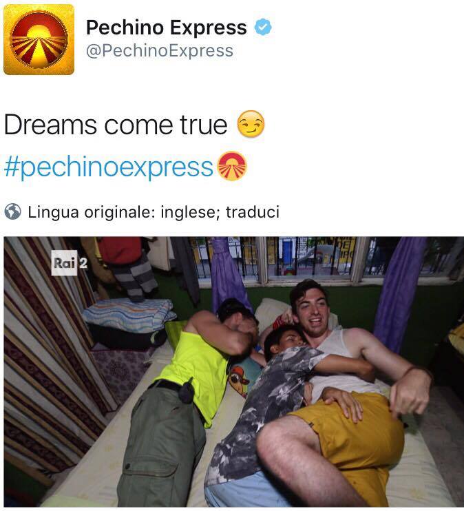 The Show Pechino Express 
