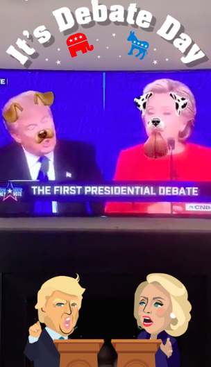 Elezioni usa 2016 Snapchat