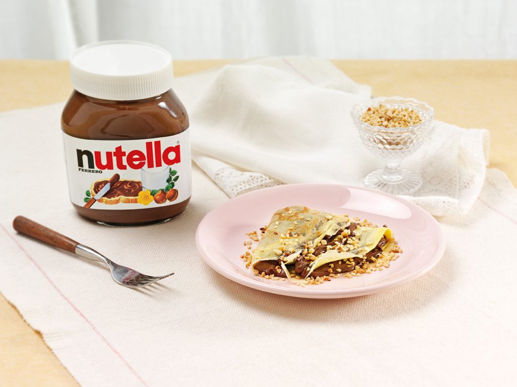 Ingrediente Nutella – Crepese alla Nutella con Nocciole